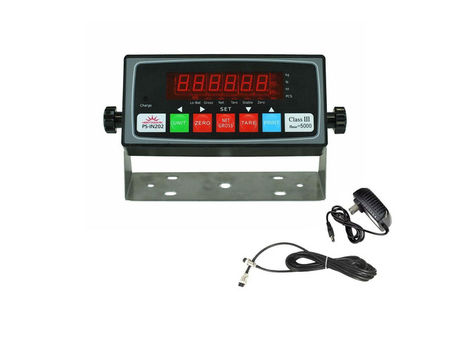 Liberty LS-IN202 Digital Indicator for Floor Scale NTEP Legal for Trade Weighing Indicator with LED Digital Display Compatible with Any Scale...