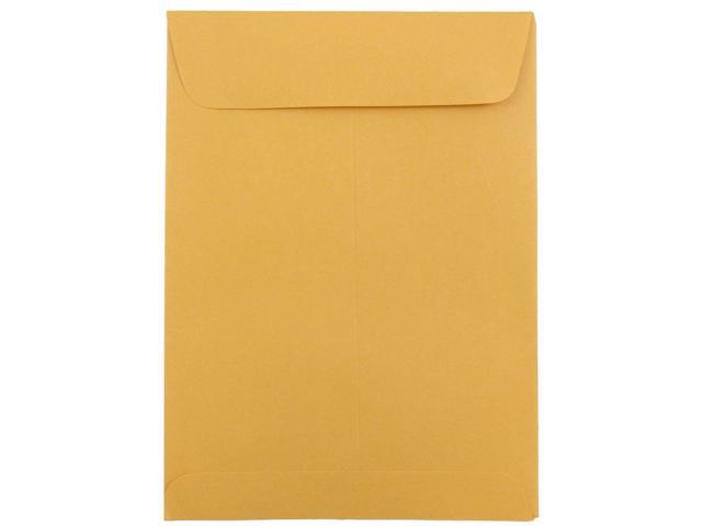5 1/2 x 7 1/2 Open End Catalog Envelopes - Brown Kraft Manila - Bulk 500/Box