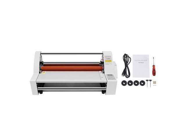 13.78' Thermal Laminator Machine, 4-Roller Hot Cold Roll Laminator for A3/A4/A6, Digital Temperature Control, Avoid Misfed Paper Jams, for Office...
