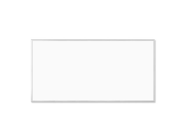 Melamine Dry Erase Board White Board, 96' x 48' Inches, Silver Aluminum Frame