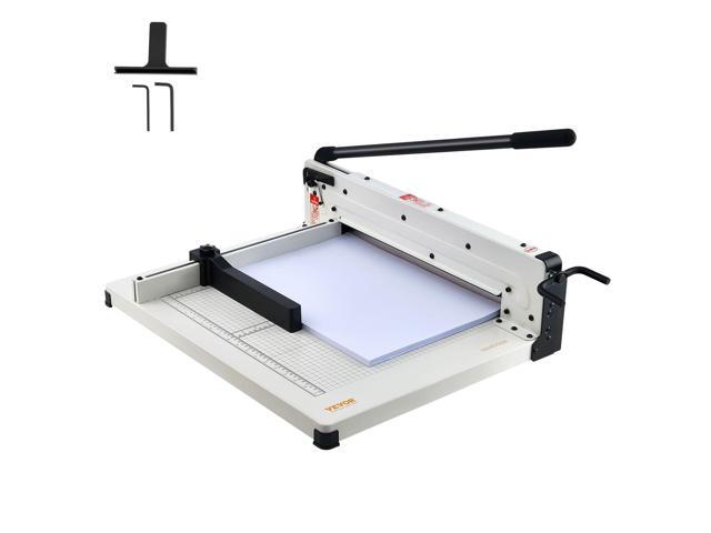 Industrial Paper Cutter A3 Heavy Duty Paper Cutter 17 Inch Paper Cutter Heavy Duty 500 Sheets Paper with Clear Cutting Guide for Offices, Schools,.