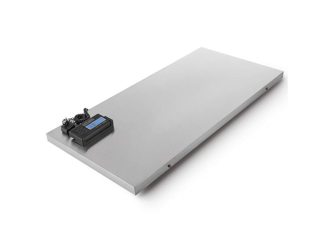 440lb Digital Livestock Vet Scale, Digital Pet Scale for Dog Sheep Pig Goat, Heavy-Duty Platform Scale, Animal Scale Platform for Large Pets Postal...