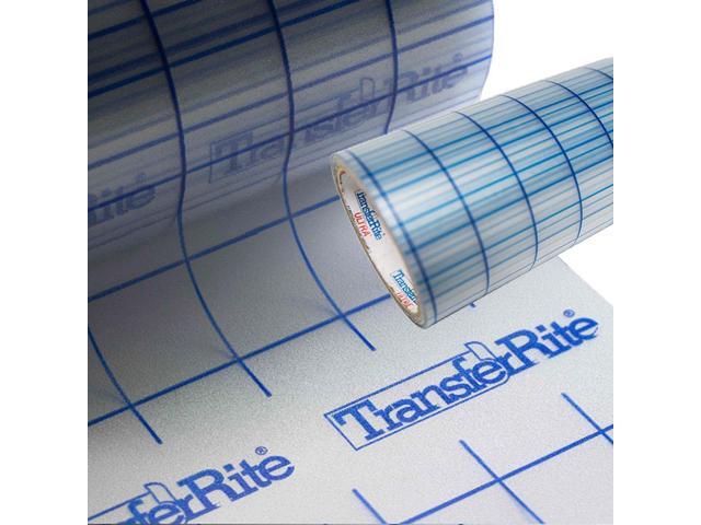 TransferRite Ultra Clear Medium Tack Transfer/Application Tape w/Grid, 24' x 100yd Roll