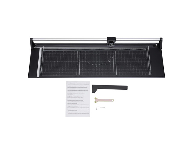 Precision Manual Rotary Paper Trimmer 36 inch Sharp Photo Paper Rolling Cutter Heavy Duty