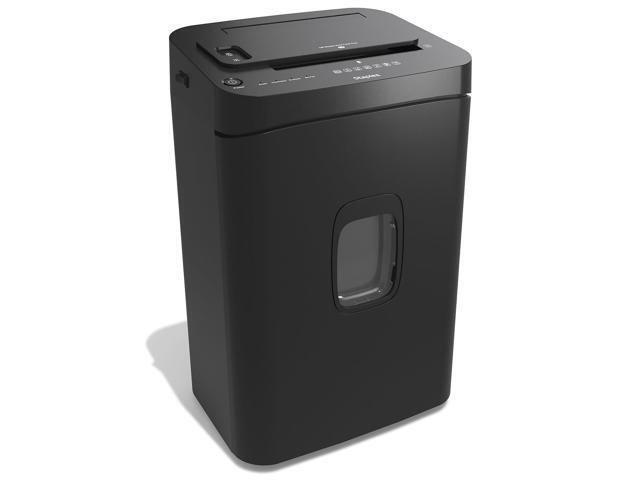 150-Sheet Micro-Cut Paper Shredder, Autofeed, Anti-Jam, 7.4-Gallon Pull-Out Bin, Black, for Home & Office, Black