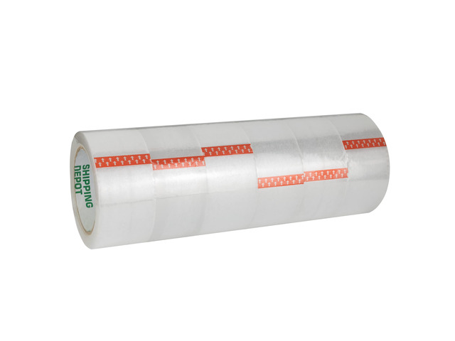 Clear Packing Tape (144 Rolls) Industrial 2 Mil - 2 inch x 110 Yards for Packing, Shipping, Moving BoxesRefill for Packing, Shipping, Sealing...