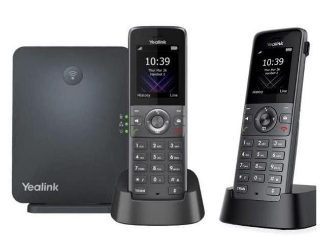 IP Phone W73P Bundle of W70B Base and W73H handset + 1-Unit W73H Handset