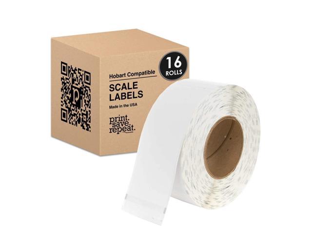 Hobart Quantum Scale Labels QWU600 2.25 x 6 in 8,560 Labels 16 Rolls of 535