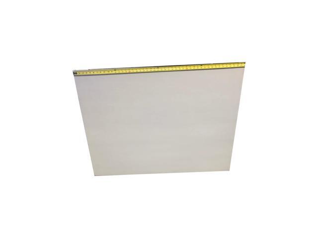 (1,728 in²) 48x36 Stainless Steel Sheet Metal with 1mm Thickness Bulletin Board to Hang Your Magnets, Magnetic Spice Jars, Office, Jewelry,...