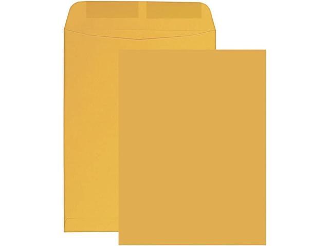 2000 - 6x9 Catalog Envelopes, Open End with Gummed Seal, 24lb Kraft Paper, for Catalogs, Presentations and Newsletters, 2000 Count