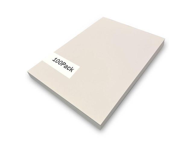 Herbarium Mounting Paper, 11.5x16.5 in, 0.015'' Thickness-100 Pack Archival Quality, PH 8.5, Acid-Free, Unbuffered Material for Institutions,.