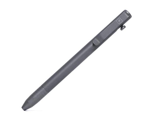 Slim Bolt Action Pen (Titanium Stonewashed)