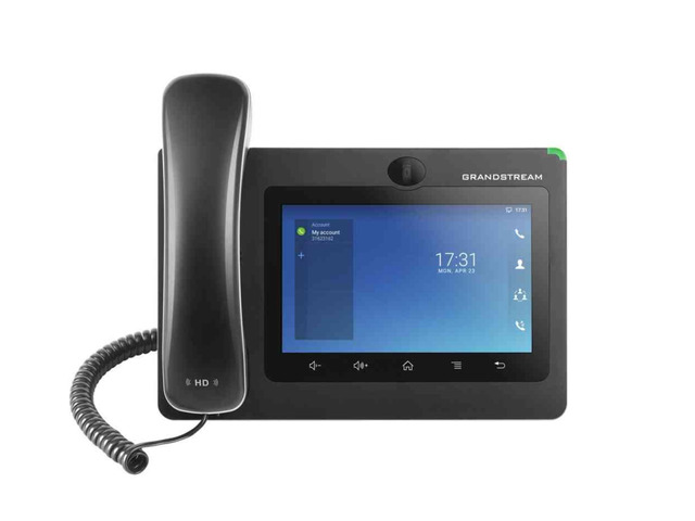GXV3370 IP Video Phone 16 Lines, 16 SIP Accounts 7-Inch Color Touch Screen 802.11n Wi-Fi Dual-Port Gigabit Ethernet with Integrated PoE