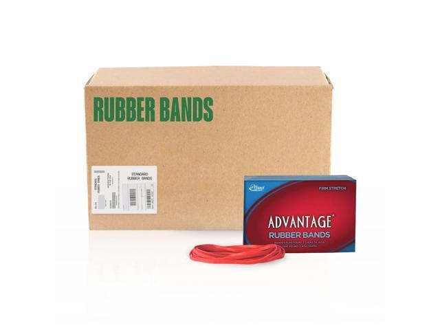 Red Packer Bands, Size #69 (6' x 1/4'), 25 lb. Case (Contains 25-1 lb. Boxes), Red (96695CS)