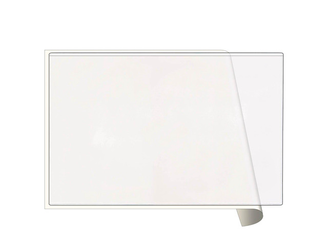 StoreSMART Peel & Stick Plastic Pocket - 11' x 17' - Open Long Side - 25-Pack - ZSTB3349L-25