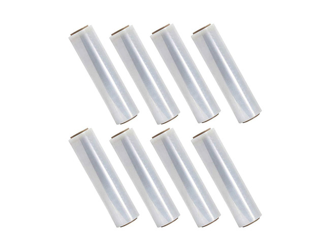 18 Inch X 1500 feet Tough Pallet Shrink Wrap, 80 Gauge Industrial Strength, Commercial Grade Strength Film, Moving & Packing Wrap, for Furniture,...