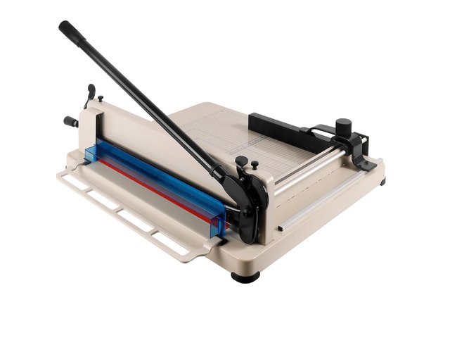 Paper Cutter Heavy Duty, 12 inch A4 Guillotine Paper Cutter, 500 Sheet Solid Capacity Steel Structure Paper Trimmer, Double Safety Protection for...