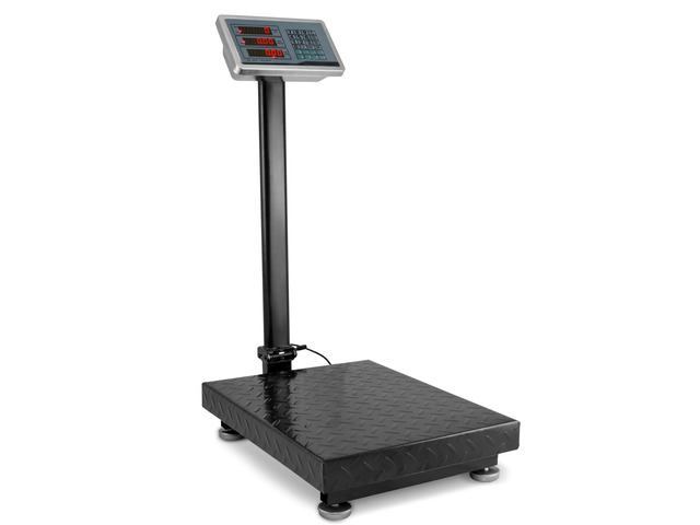 Industrial Scale, Platform Scale, 600 LB, Large, Weight Machine for Luggage, Shipping, Packages, Floor, Commercial, Heavy Duty, Box, Postal,...