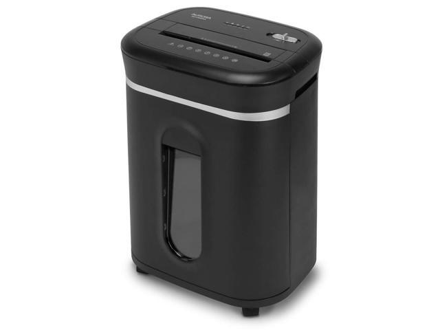 Anti-Jam 14-Sheet Crosscut Paper/CD and Credit Card Shredder/with 6-Gallon pullout Basket 120 Minutes Continuous Run Time
