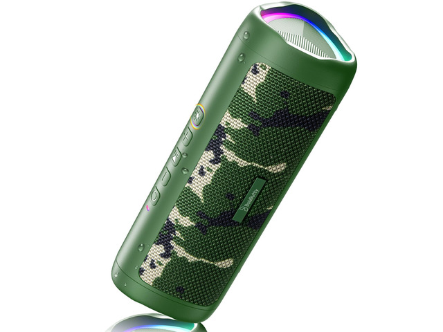 Bluetooth Speaker, 20W HD Sound, Portable Wireless, IPX5 Waterproof, Up to 24H Playtime, TWS Pairing, for Home/Party/Outdoor/Camping/Beach...