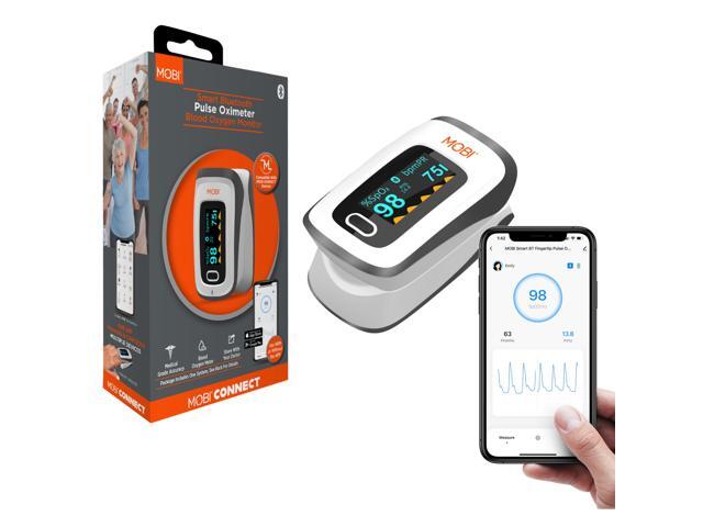 MOBI Smart Fingertip Bluetooth Pulse Oximeter with OLED