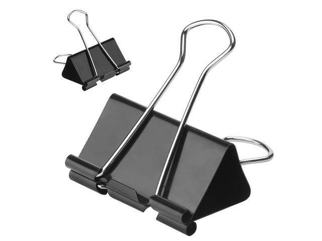 48 Pack Extra Large Binder Clips 2 Inch Big Paper Clips for Office Supplies Extra Jumbo Size, Large Paper Clamps, Heavy Duty Big Paperwork Clamp...