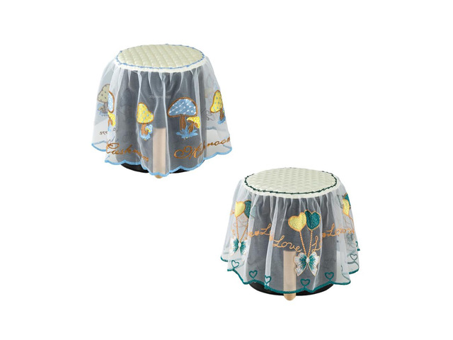 2 Pack Air Fryer Cover Embroidery Lace Digital Air Fryer Dust Cover Top Covers for Compact Airfryer Oven Coffee Maker Electric Pressure Cooker Rice...