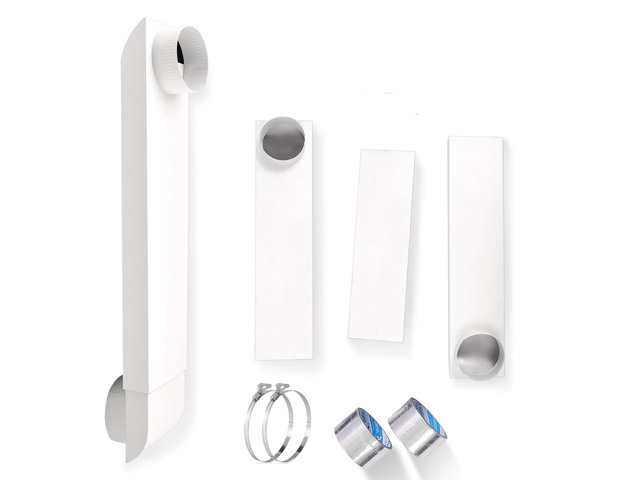 25-55 Inch-Periscope Dryer Vent Flat Dryer Vent Duct 4 Inch Stainless Dryer Vent Kit,Telescoping Dryer Vent For Whirlpool Adjustable from,for Tight...