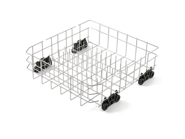 Stainless Steel W10728159 W10525646 Dishwasher Lower Rack Replacement Parts for Maytag Kitchenaid Lower Dish Rack 22D x 20.8W Kenmore Whirlpool...