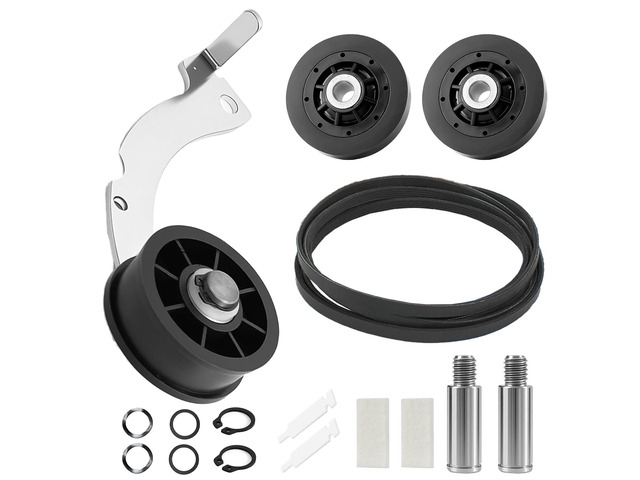 Upgraded Dryer Repair Kit Compatible with Speed Queen 1992 and Newer, with RB170002 Dryer Roller Kit & D511255P Dryer Cylinder Belt & D516792 Dryer...
