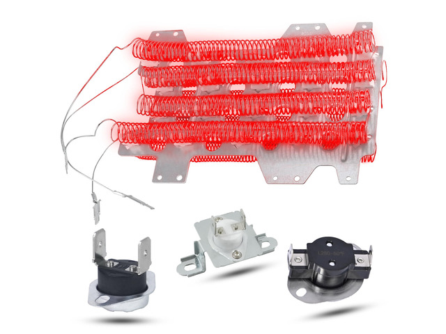 Dryer Heating Element Replaces For Samsung DV48J7770EP/A2 DV45K6200EW/A3 DVE52M7750V/A3 DV45H6300EG/A3 DVE52M8650V/A3 DVE45R6300V/A3 DV45K7600EW/A3...