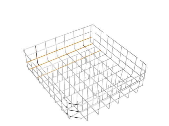 Upgraded 304 Stainless Steel Dishwasher Lower Rack for Maytag, KitchenAid, Whirlpool - 22D x 20.5W - OEM Replacement Parts W10728159, W10525646,...