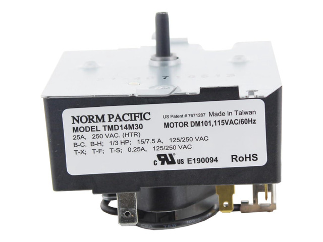 234D2377P004 - Dryer Timer Control Replaces GE General Electric Hotpoint Norm Pacific WE04X24550 PS11763064, AP6031056-1 Works in GTD42GASJWW,...