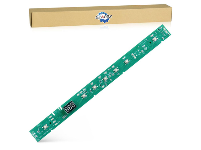 WD21X23461 WD21X31910 Dishwasher User Interface Control Board Compatible with GE Dishwasher User Interface Assembly Replaces WD21X10499 WD21X10502...