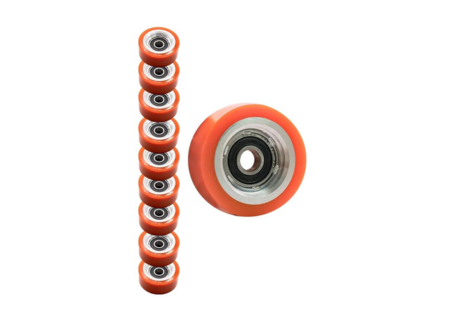 10 Pack 70298701P 70298701 Roller And Seal Kit Compatible with HUEBSCH Speed Queen IPSO Dryer Support Roller Bearing 70568201 AP6240652 70052601P