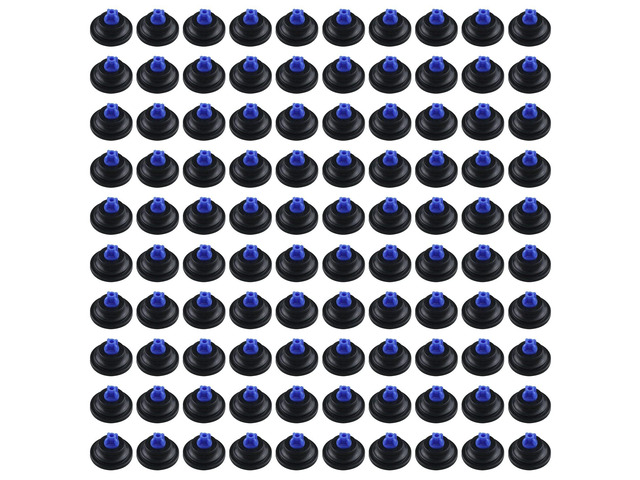 100 Pcs Blue Tip Diaphragm 823492 Replacement Part Compatible with Wascomat Huebsch Speed Queen Unimac Elbi Water Valves Washer Washing Machine...