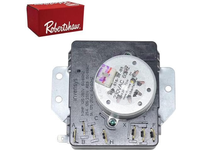 [W10185976 Timer OEM Mania] W10185976 New OEM Produced for Whirpool Kenmore Dryer Timer Replacement Part PD00004619 (Mfg #WPW10185976) Replaces...