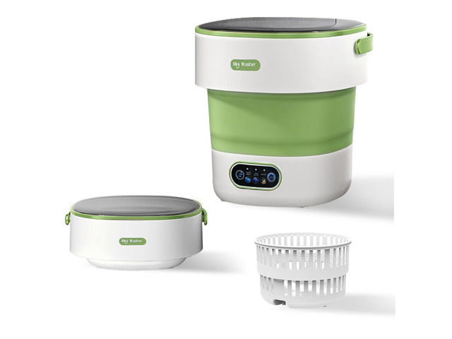 Portable Foldable Washing Machine -20l Mini Washer For Deep Cleaning Portable Washer Perfect For Underwear, Baby Clothes, And Small Spaces Like...