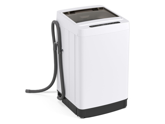 Portable Washing Machine, 1.5 cu. ft Compact Washer with Drain Pump, LED Display, 8 Programs, 10 Water Levels, Child Lock, 11 LBS Clothes Capacity...