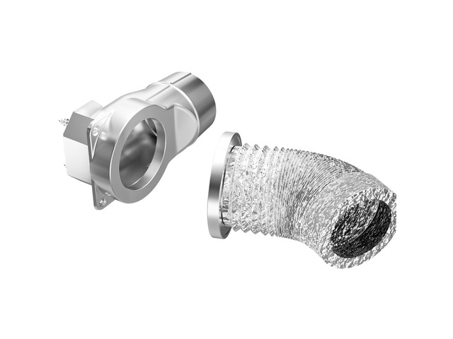 DV-90 Magnetic Dryer Vent Connector Kit - Airtight Quick-Installation for Tight Spaces, Easy lint Cleaning, Strong Magnet Self-Alignment Design...