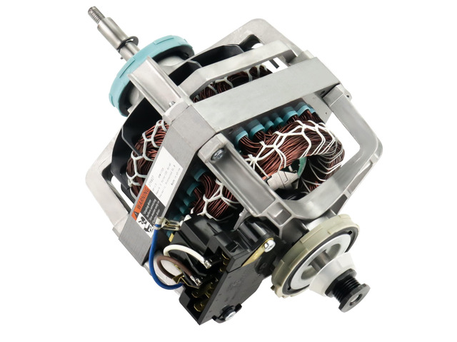 0EM 279827 Dryer Drive Motor with Pulley (Upgraded Blower Shaft Length) by Compatible with MayTag Kitchenaid Kenmore Whirlpool Dryer Motor -...