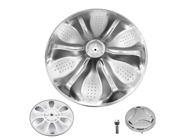 Upgraded AGZ72909711 Agitator Plate with 5006EA3009B Washer Pulsator Cap, Washplate Pulsator Assembly Compatible with lg, kenmore, sears Washer,...