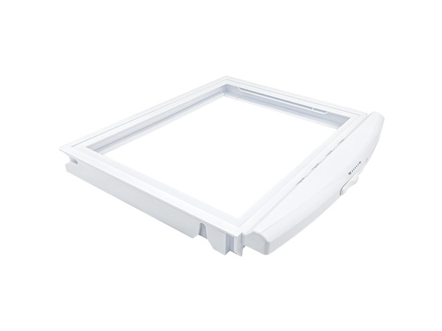 WR32X26246 Middle Pan Cover Frame (no glass) Compatible with ge, hotpoint Refrigerator, Crisper Drawer Cover Frame WR32X10184 replace WR32X10151,...