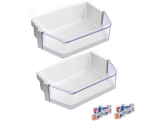 [2 PACK] UPGRADED WPW10493524 W10493524 Refrigerator Door Shelf Bin Compatible With Whirlpool Refrigerator Gallon Door Shelf AP6022277 PS7320762...