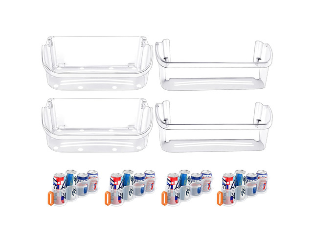 240356402 Refrigerator Door Bin & 242126602 Door Shelf Replacement Compatible with Frigidaire Refrigerator Door Shelf Parts LFSS2612TE0 FFSS2625TS0...