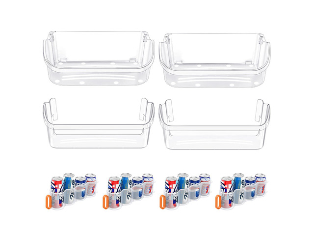 240356402 Refrigerator Door Bin and 240323002 Door Shelf Compatible with Frigidaire Refrigerator Door Shelf Replacement Parts FGHS2631PF4A...