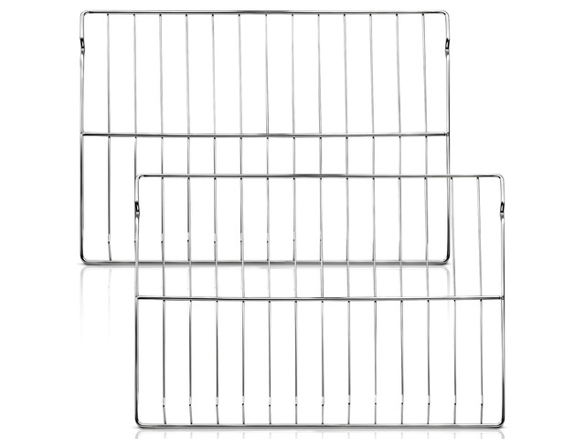 2Pack 316067902 Oven Rack 22.6' x 16' (22-7/8' x 16-1/4') for frigidaire, GE, kenmore Electric Range Oven Rack Replaces 316067901, 316069800,...