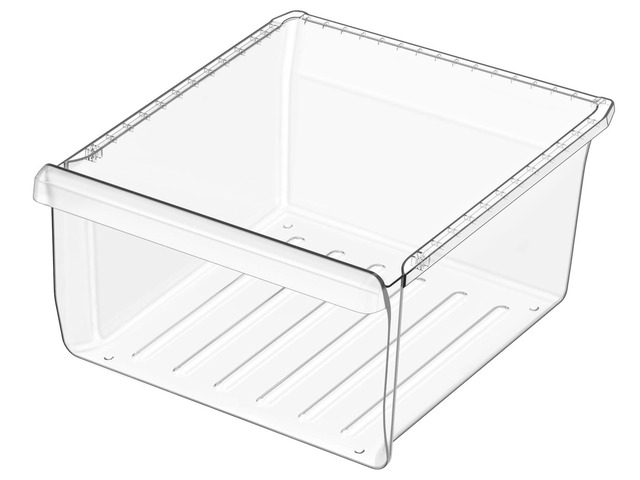 Upgraded DA97-08693B Refrigerator Crisper Drawer Compatible with Samsung Refrigerator Drawers Replacement Parts DA97-08693A Crisper Drawer Bins...