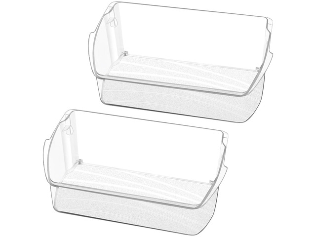 2PACK UPGRADED 242079701 Refrigerator Door Bin Compatible with 242011501 Door Bin Replacement Parts 242011504 242011503 AP5270343 EAP3497801...