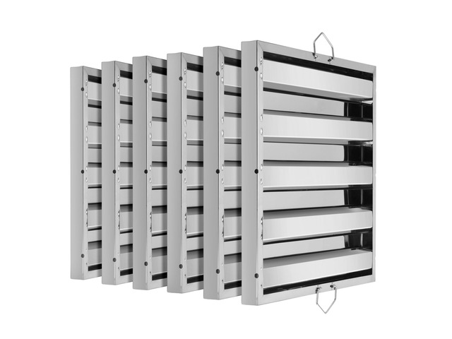 54385 Stainless Steel Hood Filter 20' W x 20' H, Set of 6